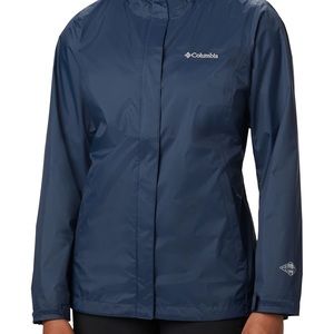 columbia • women’s arcadia ii rain jacket (navy)